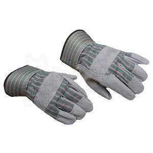 Gants de travail antidérapants pleine main sur mesure, grande taille, résistants aux coupures, en cuir, pour la protection des mains, vente en gros - Product Image 2