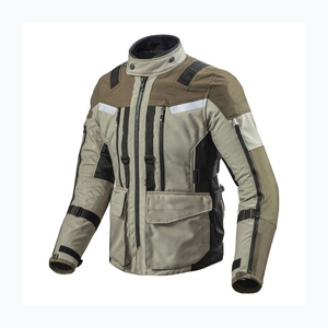 Ensemble de veste de moto imperméable coupe-vent respirante pour l'hiver, combinaison de motocross de course, tissu en toile, col montant, haute qualité, plus - Product Image 1