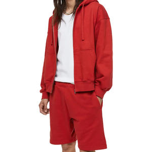 Short de sport personnalisé de style High Street avec long cordon de serrage Short de sueur vierge en coton polaire de la plus haute qualité - Product Image 1