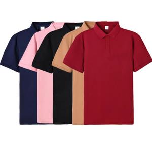 2025 polos de Color sólido para mujer, camisetas informales holgadas con cuello, ropa suave Multicolor, combina con todo, verano, mujer, manga corta - Product Image 2