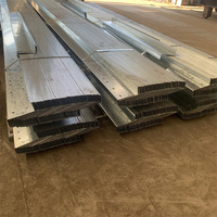 Perfil de Acero Galvanizado en Caliente en Forma de Z para Soporte de Techos y Paredes, Fácil Instalación, Estructura de Acero para Construcción