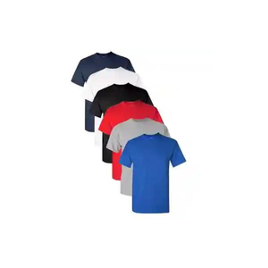 Nouvel Arrivage T-shirt Homme en Coton Coupe Ample Couleur Personnalisée Marque Privée Col Rond Logo Personnalisé Grossiste Mode - Product Image 1