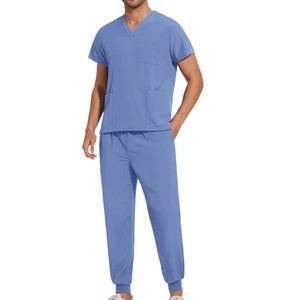 Conjuntos de Uniformes Médicos Cómodos de Spandex y Poliéster, Uniformes de Hospital, Conjuntos de Uniformes Médicos al por Mayor para Hombres y Mujeres - Product Image 2