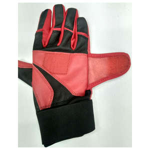 Guantes de Bateo de Béisbol de Cuero Personalizados Profesionales, Ligeros, Transpirables, con Cierre de Velcro Ambidiestro, Soporte para Muñeca, OEM - Product Image 6