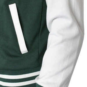 Venta al por mayor de chaquetas universitarias de invierno frío personalizado al aire libre grueso abrigo Letterman moda bordado Varsity chaquetas de los hombres - Product Image 3