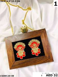 Designer Handmade Wooden Evening <b>Bags</b> <b>for</b> Women <b>Wedding</b> and Evening Clutch - Product Image 3