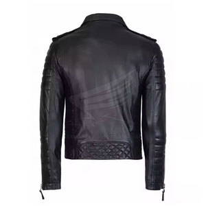 Wholesale High Street Leather <b>Jacket</b> <b>Plus</b> <b>Size</b> Winter Outdoor Use Men Front Logo for Sale - Product Image 3
