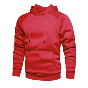 Nouveau sweat à capuche en molleton de coton lourd uni pour homme, coupe régulière, streetwear personnalisé - Product Image 1