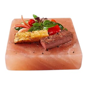 Bloques de sal del Himalaya ecológicos de Sian Enterprises, losas de cocina redondas, soporte de hierro tallado estilo Feng Shui, variedad de lámparas de sal - Product Image 3