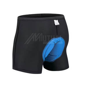 Pantalones cortos de entrenamiento estilo motorista de cintura alta logotipo personalizado al por mayor pantalones cortos de tabla sólidos de compresión sin costuras cintura elástica tipo cintura media - Product Image 3