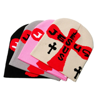Gorro de Invierno 100% Acrílico con Logotipo Personalizado de Jesús, Diseño de Pescador con Bordado 3D, Listo para Viajar, Gorro Cálido