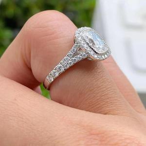 Anillo de Diamantes de Plata de Ley 925 Más Vendido, Diseño Clásico, Joyería Fina para Compromiso y Aniversario a Precio de Fábrica - Product Image 4