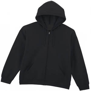 New Quality Light Grey Zip Up <b>Hoodie</b> Unisex Cotton Fleece Full <b>Zipper</b> New Custom Logo Printing With Winter <b>men</b> <b>zipper</b> hoodies - Product Image 4