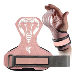 High-End Leather Weightlifting <b>Hand</b> <b>Grips</b> with Weight <b>Grip</b> for Gym Lifting Barbell Fitness and Weightlifting Premium Palm <b>Grip</b> - Product Image 1