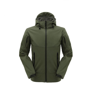 2025 Custom Design Men's High Street Softshell Jacket Multi-Color Waterproof Canvas Stand Collar Breathable Windproof Hot Sale - Product Image 4