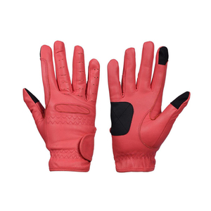 Gants d'équitation d'hiver pour enfants, en cuir véritable, de haute qualité, professionnels, respirants, coupe-vent, marron - Product Image 6
