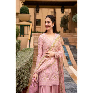 AYA Salwar Kameez y Traje de Algodón Bordado de Lujo - Estilo Pako 2026 - Product Image 4
