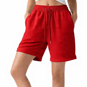 Shorts de sport pour femmes en molleton d'été, taille haute, respirants, chauds, pour la course à pied, la salle de sport, le fitness - Product Image 2