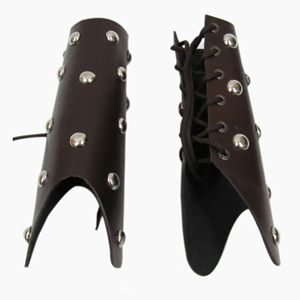 Fabricant et fournisseur indien d'armure de protège-jambes médiévale en cuir accessoires décoratifs d'armure médiévale - Product Image 3