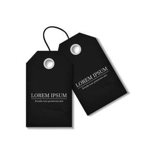 Étiquette de suspension de vêtements personnalisée Conception et production d'étiquettes de suspension de vêtements - Product Image 3