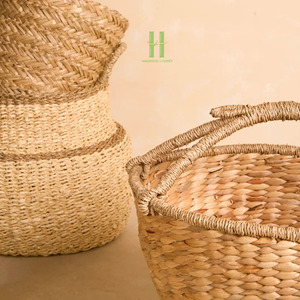 High Quality <b>Easter</b> <b>Basket</b> with Seersucker Liner Rectangle Shape Best <b>Gift</b> for Kids Low Price Festival Decoration Made Viet Nam - Product Image 4