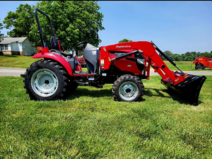 ซื้อรถตักล้อยาง Mahindra 1640 Shuttle ใหม่ 35 แรงม้า 40 แรงม้า 55 แรงม้า ระบบขับเคลื่อน 4 ล้อ สำหรับงานเกษตร พร้อมเครื่องยนต์ เกียร์ ปั๊ม ชุดเกียร์ และลูกปืน - Product Image 2