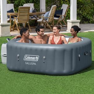 SALES OF Miami AirJet – Portable 4-Person <b>Inflatable</b> Hot Tub with Soothing AirJet Massage System - Product Image 3