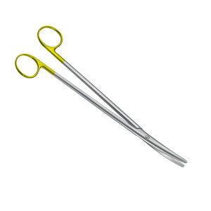 Medio oro Metzenbaum tijeras curvadas/Rectas 6,5 "Acero inoxidable alemán TC Médico Quirúrgico Metzenbaum tijeras - Product Image 2