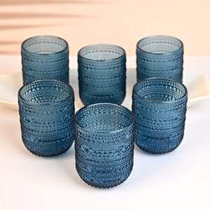Juego de 6 Vasos Oceánicos Talice, Cristalería Premium - Product Image 1