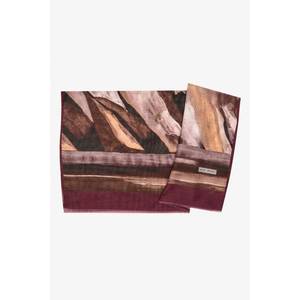 Chal Plum Printed Wooltouch 70x180 - Product Image 1