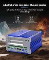 Carte mère PCIe X8 extensible fiable pour cartes graphiques, ordinateurs Edge sans ventilateur pour l'automatisation industrielle