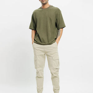 Camiseta de Verano para Hombre, de Algodón de Alta Calidad, Corte Regular, Personalizada, Lisa, con Impresión Digital, Transpirable, de Secado Rápido, Estilo Hip Hop - Product Image 5