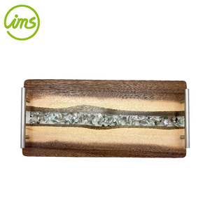 เขียงไม้อะคาเซียทำจากไม้อีพอกซีเรซิน - Product Image 2