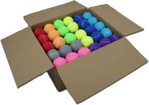 Pelota de tenis de playa de alta elasticidad al mejor precio de fábrica especializada en pelotas de calidad de producción de revestimiento de goma de fibra química - Product Image 3