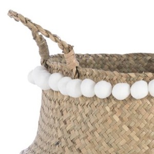 Hot New Design Jute Seagrass Panier De Rangement Panier Tissé À La Main Durable Pour L'Organisation À La Maison - Product Image 2