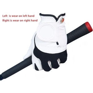 Logo personnalisé pour femmes Cabretta gants de golf en peau de mouton antidérapant respirant en cuir véritable gauche et droite Sports de plein air 1 paire - Product Image 6