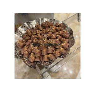 Increíble cuenco para servir, diseño único en relieve para el hogar, Hotel, restaurante, vajilla de mesa, cuenco de frutas y chocolate de Color plateado - Product Image 3