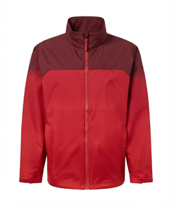 Chaquetas de lluvia para hombre de estilo casual con logotipo personalizado, impermeables, cortavientos, con cierre de cremallera y cuello alto, para unisex. - Product Image 4