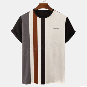 Camisetas de Manga Corta para Hombre de Alta Calidad con Logotipo Personalizable OEM, Algodón y Fibra de Bambú, Nuevo Diseño Más Vendido - Product Image 1