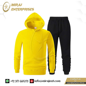 2021 Men's Casual Sport Tracksets Wholesale Summer Clothing Printed Hoodie Sweatpants Fleece Zipper Sweatshirt Dye Logo - Product Image 2