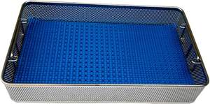 Cestas perforadas de malla de esterilización de grado médico personalizadas al por mayor, bandeja de esterilización de acero inoxidable, instrumentos quirúrgicos - Product Image 3