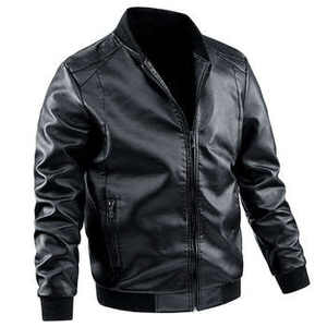 Chaqueta de hombre de calidad de moda de cuero de diseño personalizado con servicio OEM de OSTROWEARS ENTERPRISES - Product Image 5