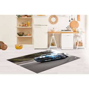 Vibrant Wool Patchwork Printed Rug Eco-Friendly Traditional Design <b>Outdoor</b> <b>Step</b> Living Room Anti-Slip Salon Decor Medium - Product Image 2