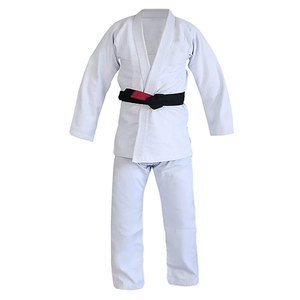 Usine directe de haute qualité 100% coton uniforme de judo blanc personnalisé pour adultes hommes uniforme - Product Image 5