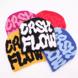 Nouvelle arrivée luxe designer hiver chapeaux mode chaud tricoté Beanie chapeaux célèbre marque hiver chaud unisexe bonnet chapeau - Product Image 5