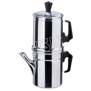 Cafetera NAPOLETANA Moka de 3 Tazas, de Aluminio con Acabado Cromado Pulido, Modelo 0004003 - Product Image 1