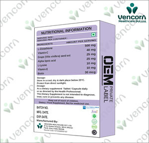 Comprimés et capsules de soins de la peau avancés 04, éclat sain de la peau, soutien et nutrition au collagène, fournisseur OEM ODM - Product Image 2