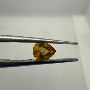 Meilleur prix sur Saphir naturel de haute qualité, pierre semi-précieuse taillée en poire en vrac, véritable pierre précieuse jaune de haute qualité - Product Image 1
