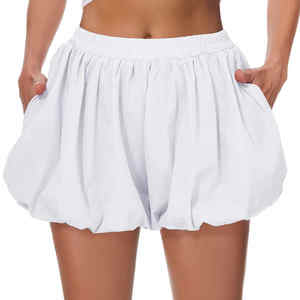 New Look moda mujer francés Terry pantalones cortos personalizados con sudor de lana de algodón transpirable para estilos de verano - Product Image 5