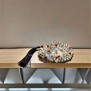 สร้อยคอมือลูกปัดมูนสโตนลาบราดอไรต์สไตล์โบฮีเมียนสำหรับโยคะบำบัดทางจิตวิญญาณและการสวดอ้อนวอนสำหรับเป็นของขวัญ - Product Image 6